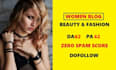 guest post on beauty, fashion blog high da dofollow backlink