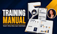 create your training manual, workbook, or online course