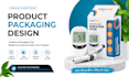 design professional product packaging, box and label design