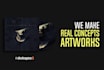 do impressive digital artworks for you