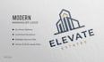 design professional minimalist business or flat logo