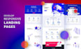 develop modern landing pages