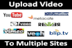 do video submission to top rated video sites manually