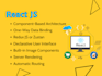 fix issues or create new web pages in reactjs, vuejs for you