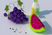 make a low poly 3d model or asset