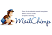 design mailchimp template, forms, integration wordpress