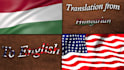 translate between hungarian and english 2500 words a day