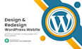 design or redesign your wordpress website