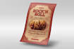 design retro vintage flyer, poster or brochure