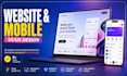 design modern UI UX for websites, mobile apps and dashboards