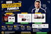 build gohighlevel funnel, landing page, automation