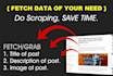 do website scraping using PHP