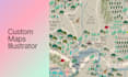 draw a custom illustrated map
