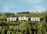 design hollywood sign banner