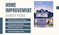 publish home improvement guest post on high da blogs with dofollow backlinks