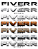 make your text or logo in steel or chrome