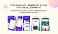 develop a professional android or ios application