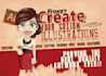 create illustrations in 24hrs