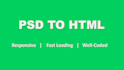 convert psd to html with bootstrap4 and sass