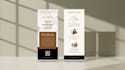 create a corporate retractable banner design
