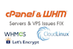 fix cpanel cloudlinux vps server issues