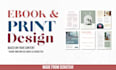 design ebooks, leaflets, brochures, workbooks and other pdfs