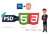 convert sketch, xd, PSD to html, wordpress with responsive