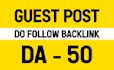 do guest post in 50 da general blog