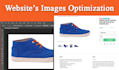 optimize resize images of any website