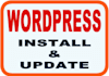 install or update wordpress, plugins and install your theme and addons within 24 HOURS