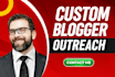 do white hat seo backlinks via blogger outreach