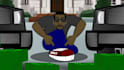 create hiphop rap animation video