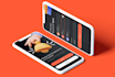 modern UI UX for mobile and web apps