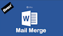 do mail merge any document