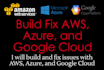 fix issues with AWS azure and google cloud