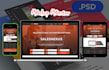 design PSD website landing page in 12 hours