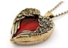 send you a heart shaped necklace