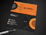 create unique double sided business cards or identity