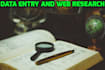 be your web researcher