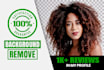 do background removal or cut out images professionally