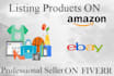 do listings on amazon, ebay, etsy, and ecommerce