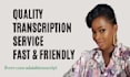 transcribe audio to text and do video transcription