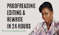 proofread, edit and improve your writing, and book