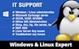 configure and troubleshoot windows server or linux server