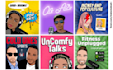 draw a fun podcast cover art in 24h