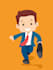 do flat character illustration