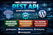 integrate any rest API in PHP or wordpress
