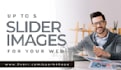 design up to 5 slider images for your website