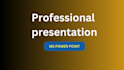create slide show presentation in ms power point