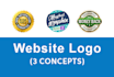 create an elegant website logo